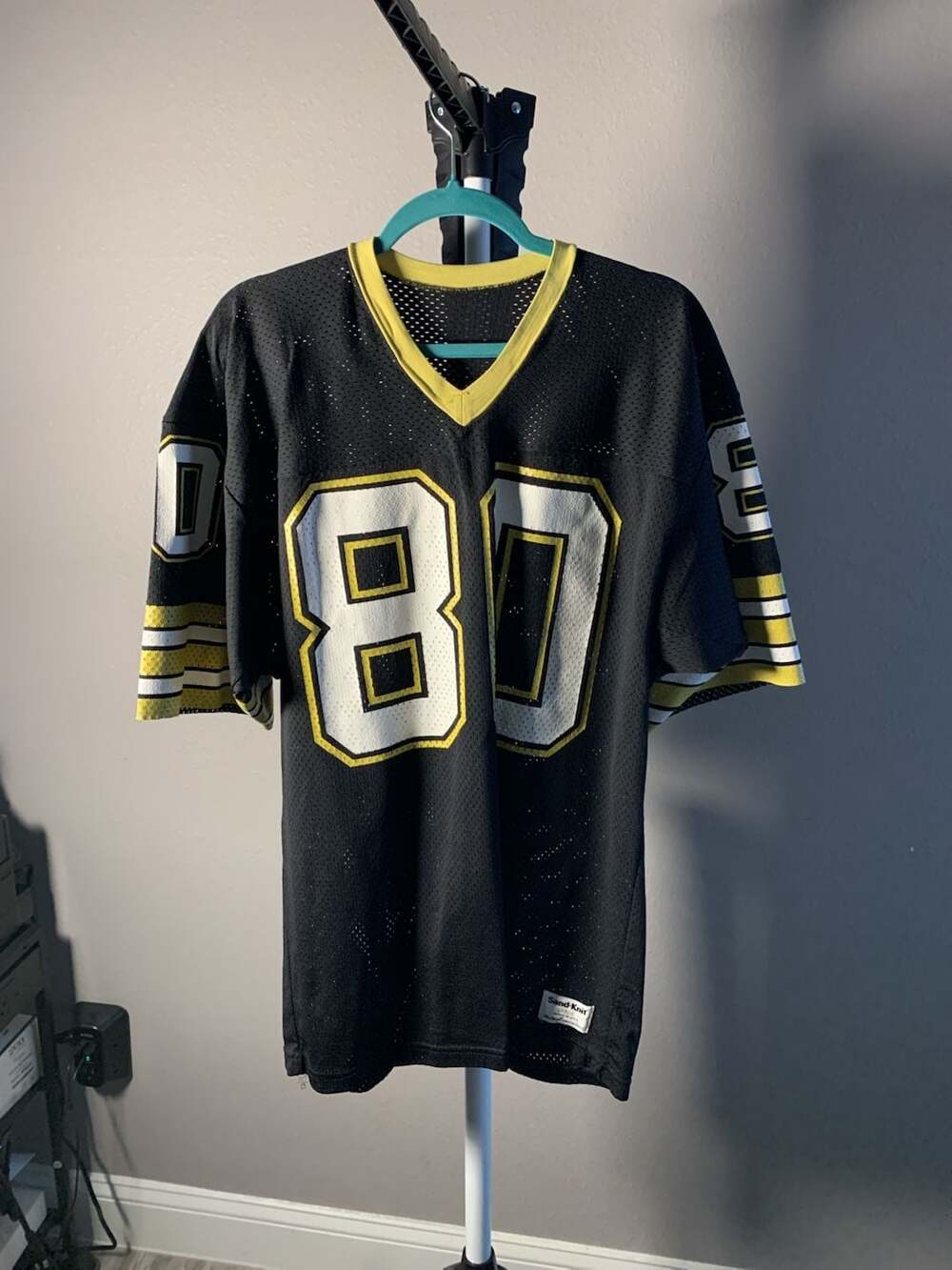 Vintage Sand-Knit MacGregor Sporting Goods Football Jersey Number 80